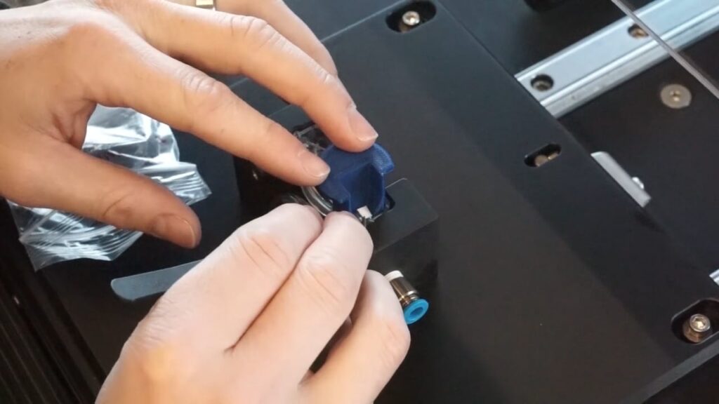 Heat sealing small filter membrane for medical device using Thermal Press machine