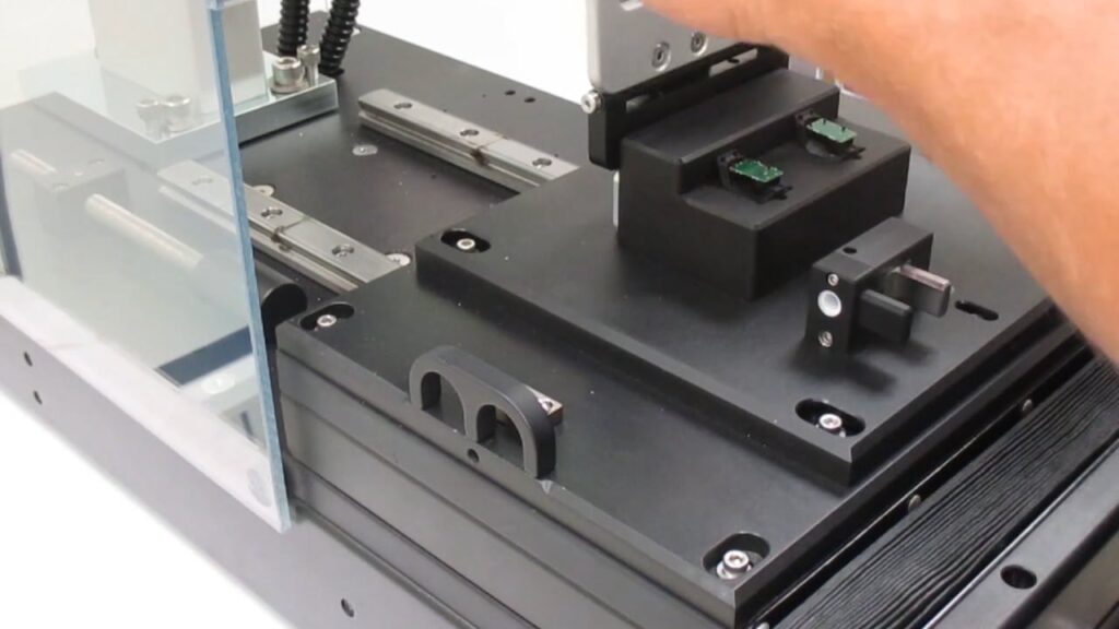 Heat staking 2 very small PCBs using Thermal Press machine